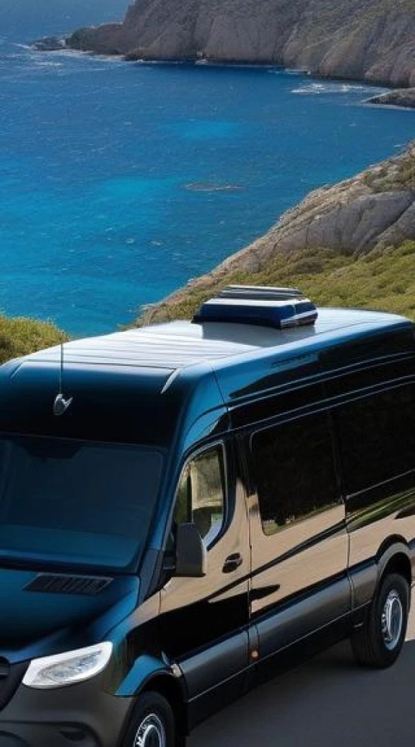 Minibus avec chauffeur à l'aéroport de Cagliari - Service de VTC